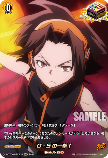 Dシリーズ構築済み商品,【D-TTD04】「SHAMAN KING」 | ヴァンハッピー