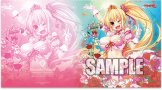 カードファイト!! ヴァンガード 新シリーズ発表記念！ 特製ラバープレイマット「魔法の主演 ニナ」