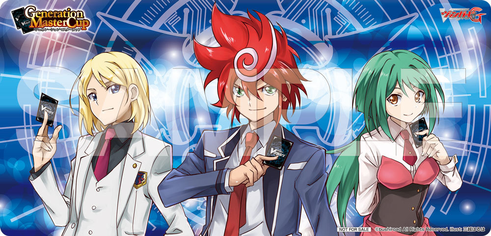 ジェネレーションマスターカップ限定マット「トライスリー」