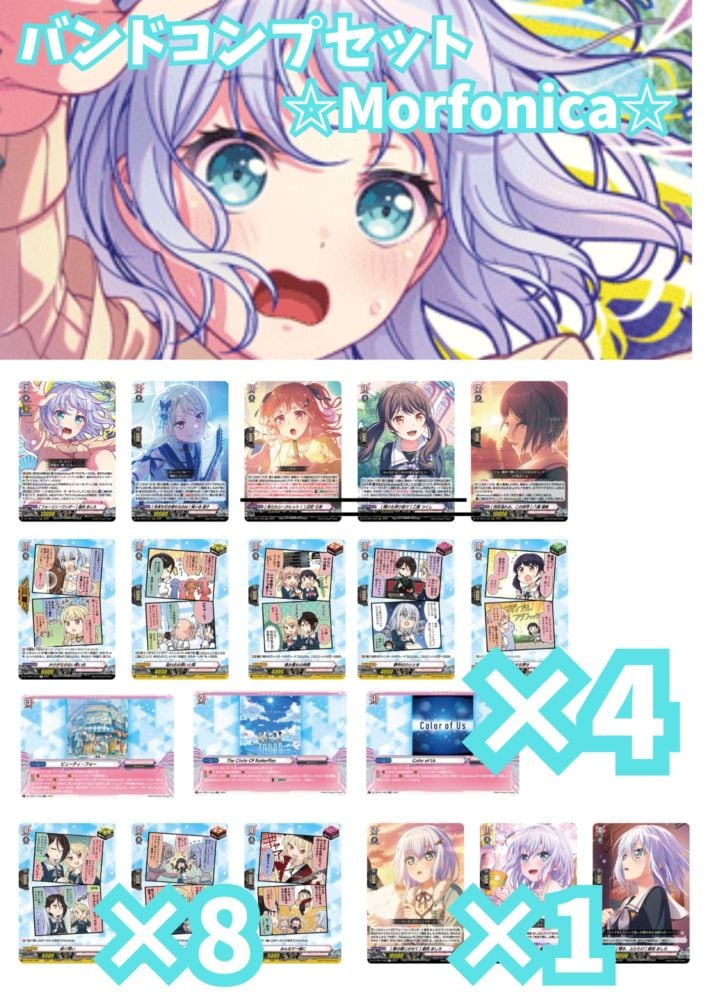 バンドコンプセット Morfonica