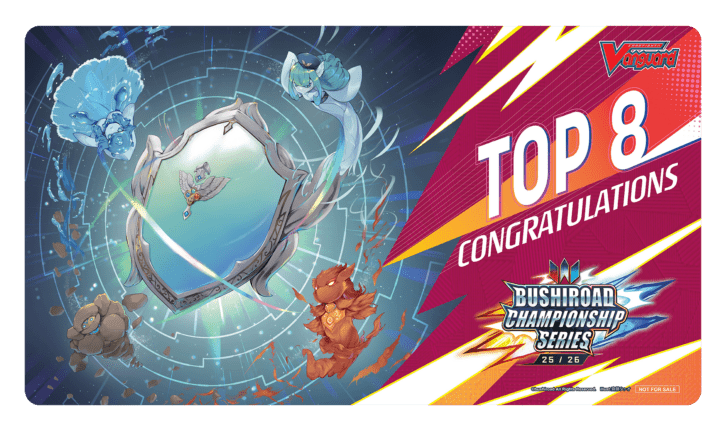 Bushiroad Championship Series 25/26 top8 ラバーマット「四精織り成す清浄の盾」