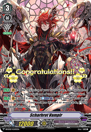 Scharhrot Vampir「PR」「BSF2021/VGP03EN」《 Dark Irregulars》