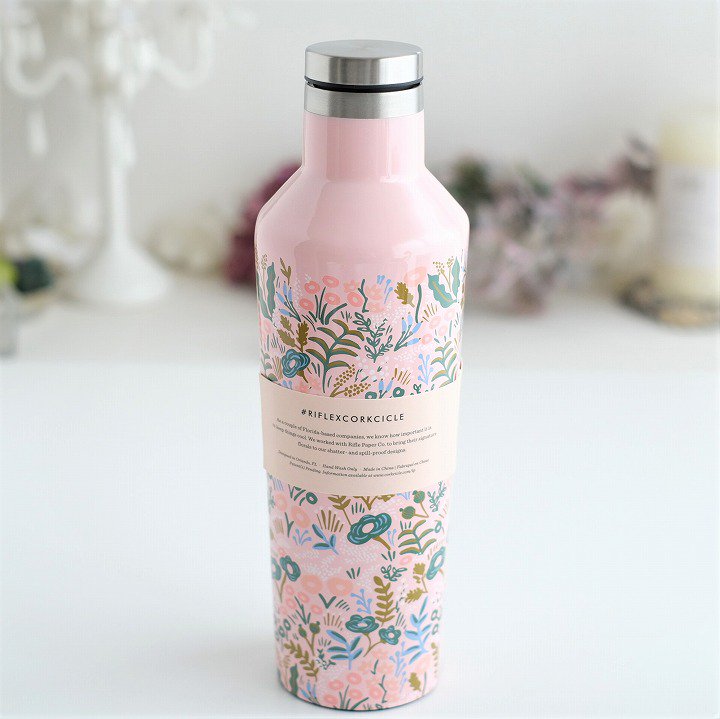 CORKCICLExRIFLE PAPER CO. CANTEEN TAPESTRY 16oz 470ml コークシクルxライフペーパーカンパニーコラボ|キッチン雑貨|キッチン