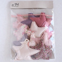 Numero74 Pink Star Garland (ヌメロ74ピンクスターガーランド)|ウォールデコ・オーナメント|リビング
