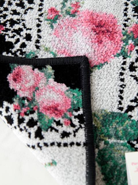 ルドゥーテローズ ジェニール織ハンカチ ケンティフォリア ブラック