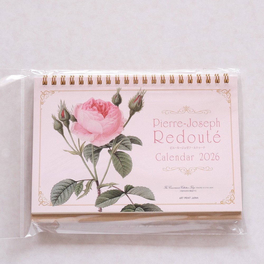 ルドゥーテローズ2026カレンダー 卓上 | リビング,カレンダー