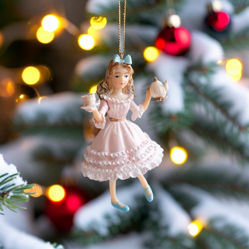2個セット ワンダーランドアリス＆ラビットオーナメント | クリスマス