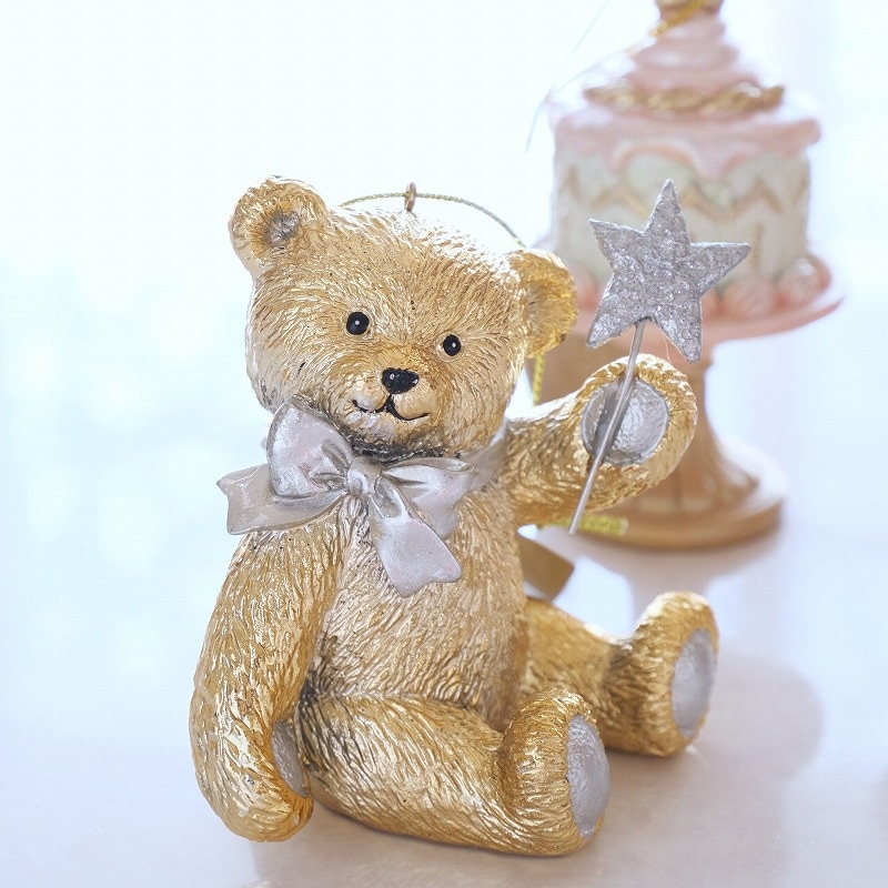 ゴールデンスターベアーオーナメント | クリスマス | Vanilla Rose