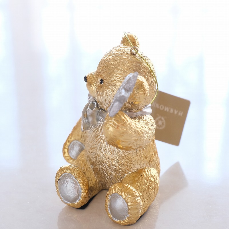 ゴールデンスターベアーオーナメント | クリスマス | Vanilla Rose