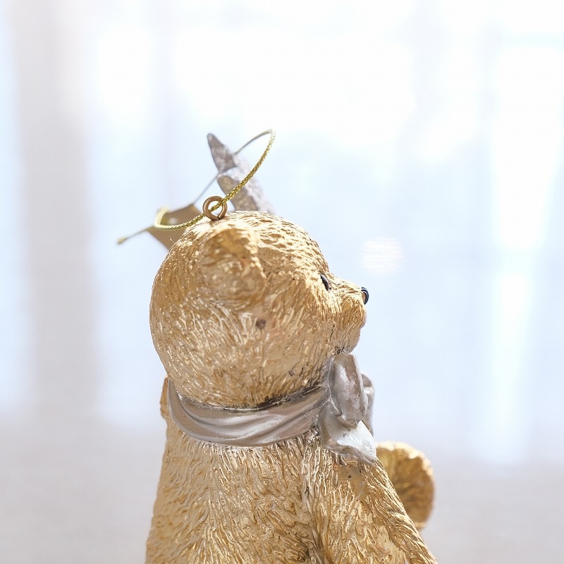 ゴールデンスターベアーオーナメント | クリスマス | Vanilla Rose