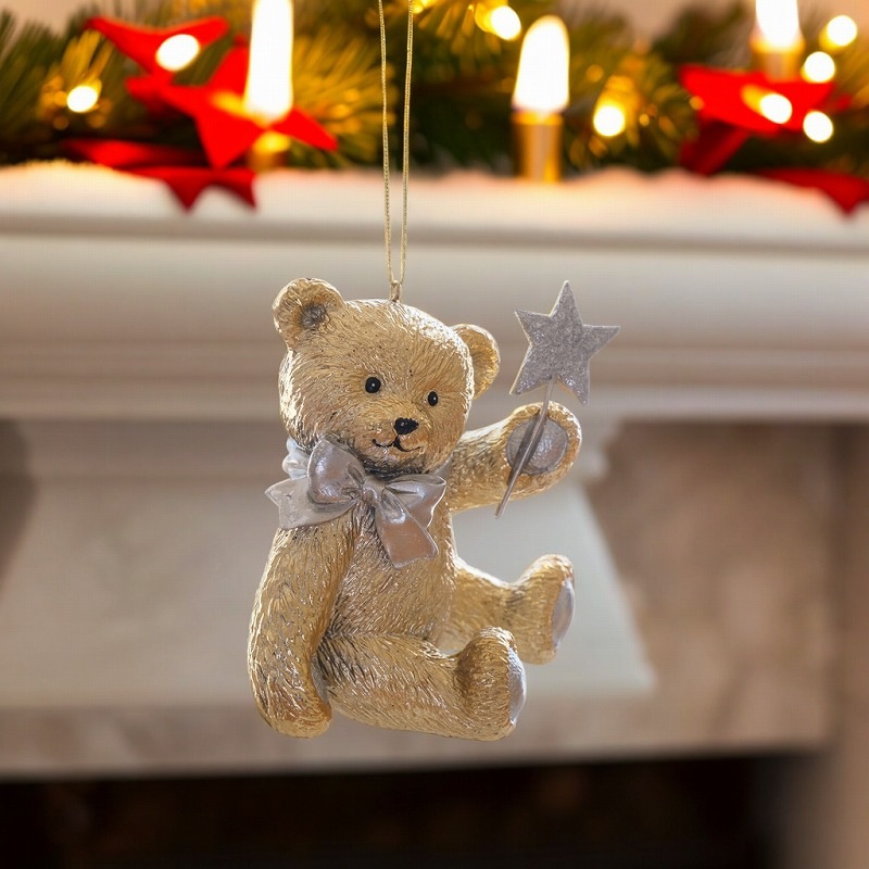 いちごマニー　クリスマスオーナメントとベアーおまとめ ゴールデンスターベアーオーナメント | クリスマス | Vanilla Rose