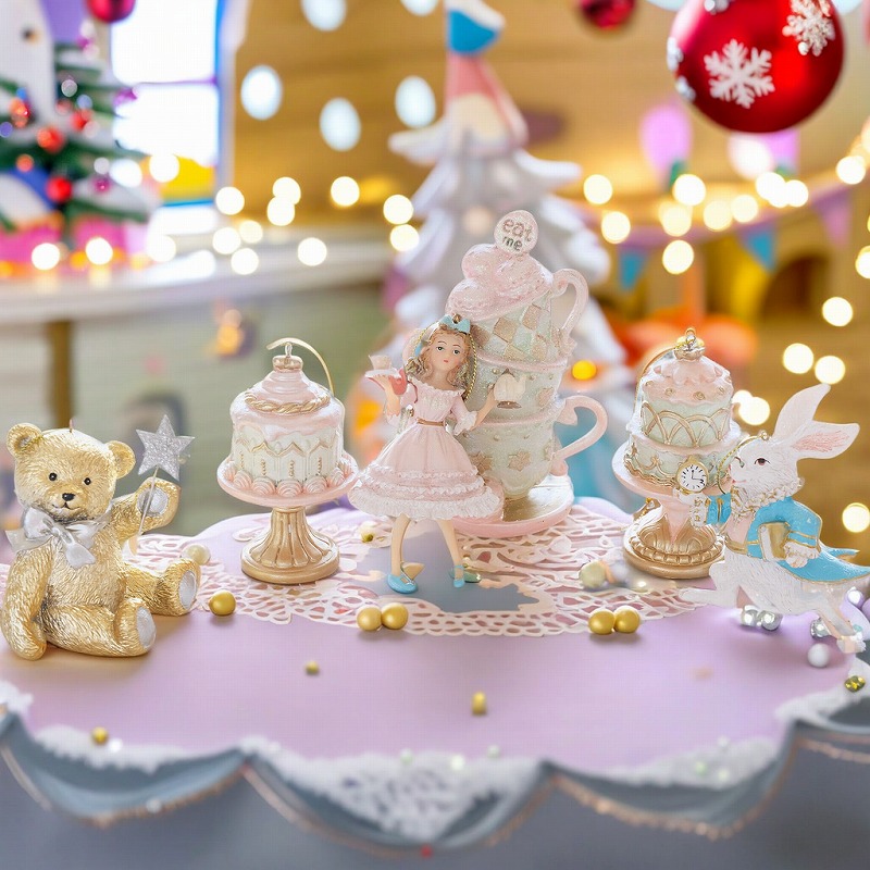 ゴールデンスターベアーオーナメント | クリスマス | Vanilla Rose