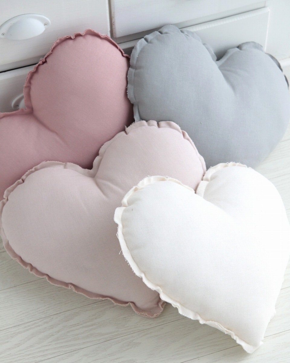 Numero 74 Heart Cushions Pastel S (ヌメロ ハートクッション