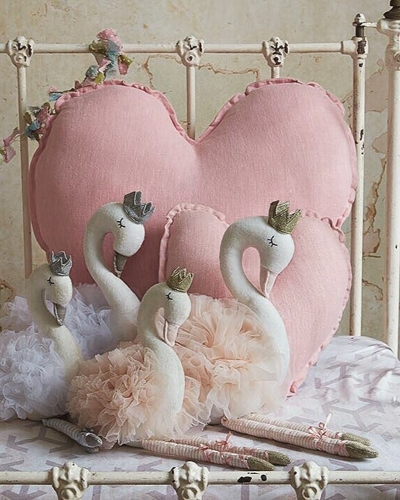Numero 74 Heart Cushions Pastel S (ヌメロ ハートクッション
