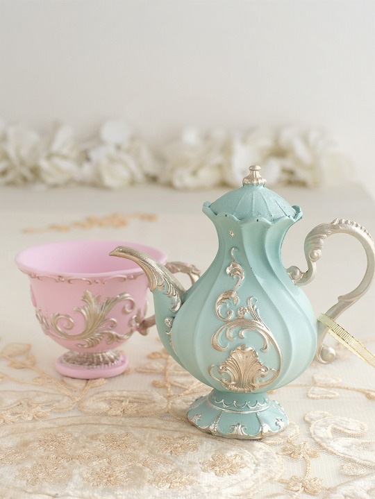 ティーポットオーナメント | クリスマス | Vanilla Rose