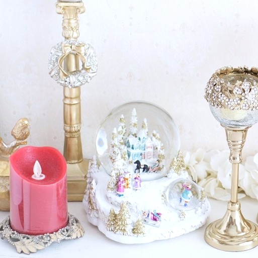 ブリーズLEDキャンドルライト レッド | リビング,ランプ