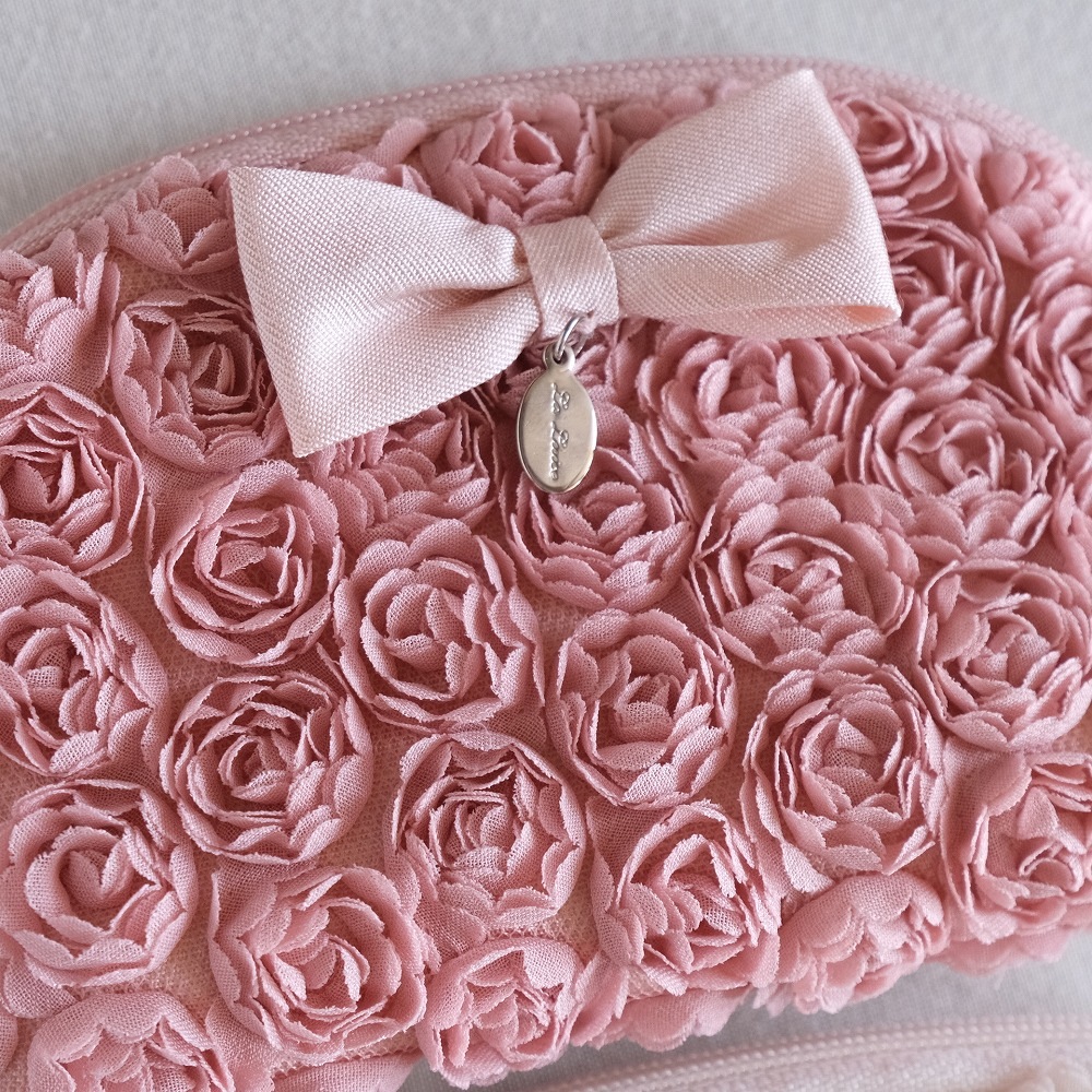 ミニローズ ジュエリーポーチ 3色 | ファッション,バッグ・ポーチ・傘