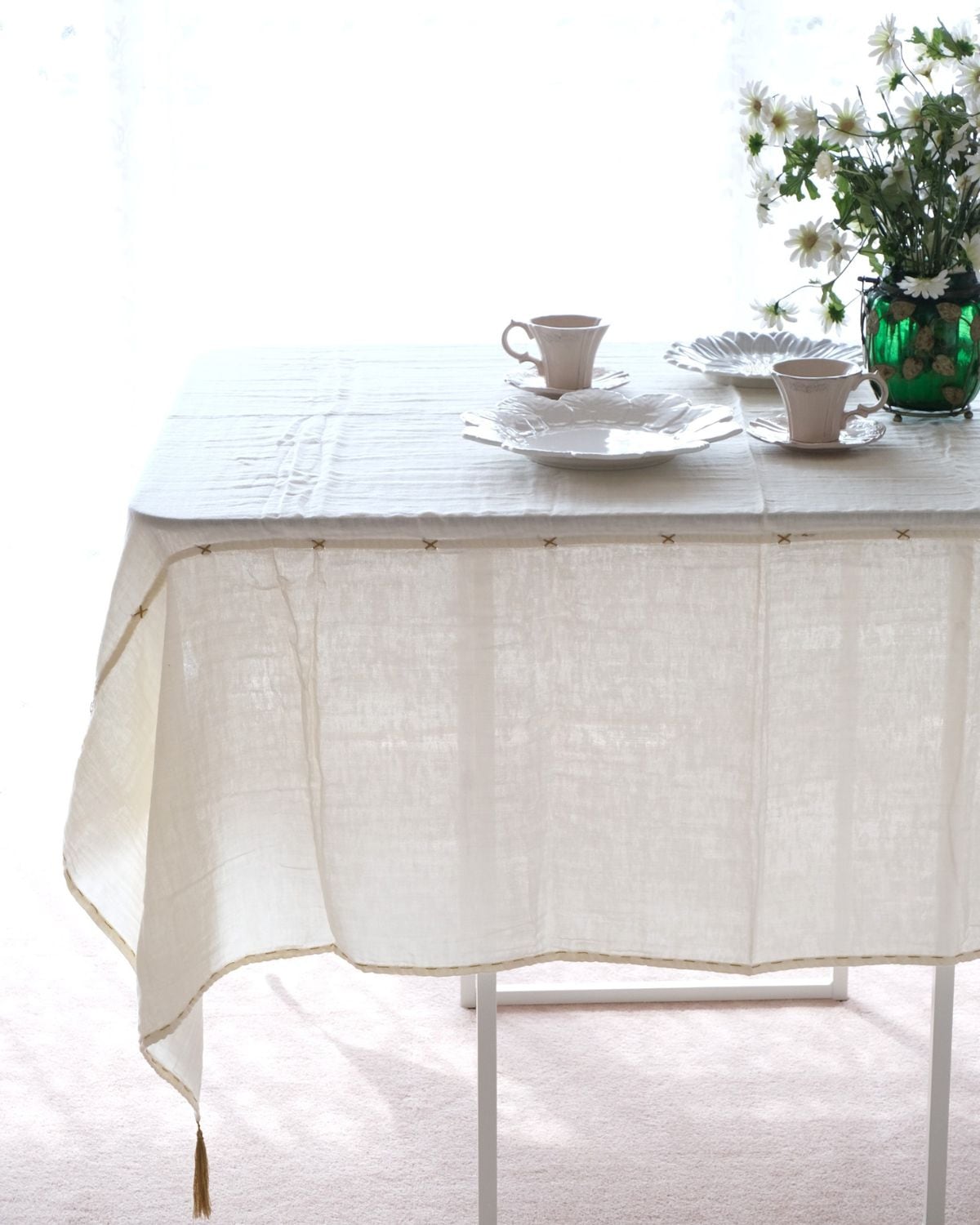 Numero74 Jane Tablecloth Natural (ヌメロ74 テーブルクロス
