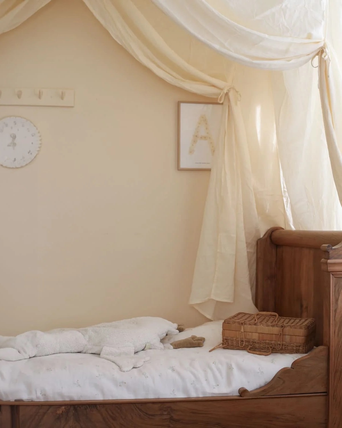 Numero74 Bed Drape Single Natural (ヌメロ74 ベッドドレープ 天蓋