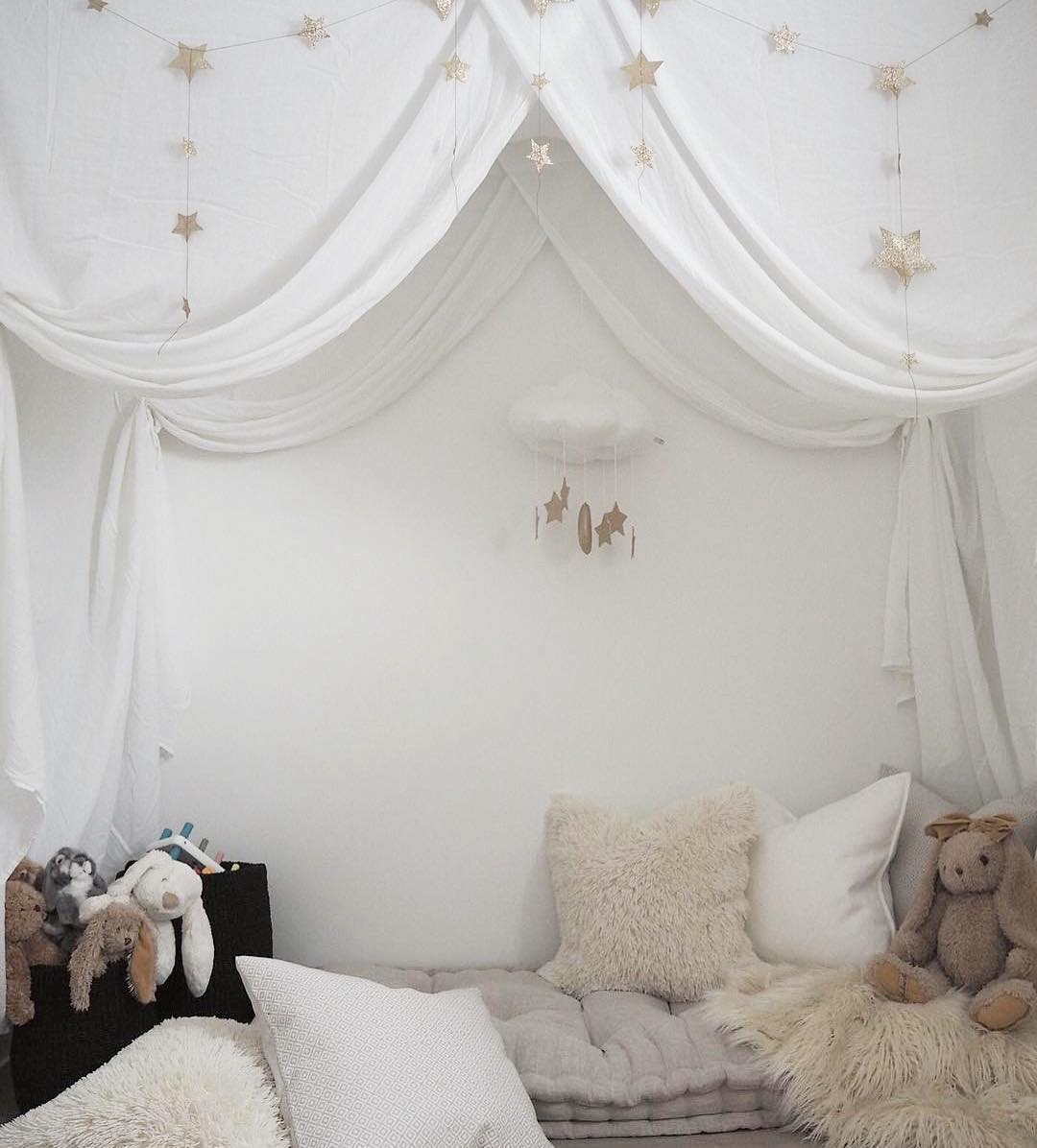 Numero74 Bed Drape Single Natural (ヌメロ74 ベッドドレープ