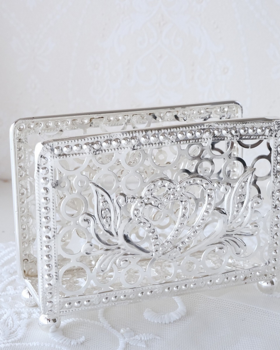 STERLING SILVER ナプキンホルダー シルバーナプキンホルダー
