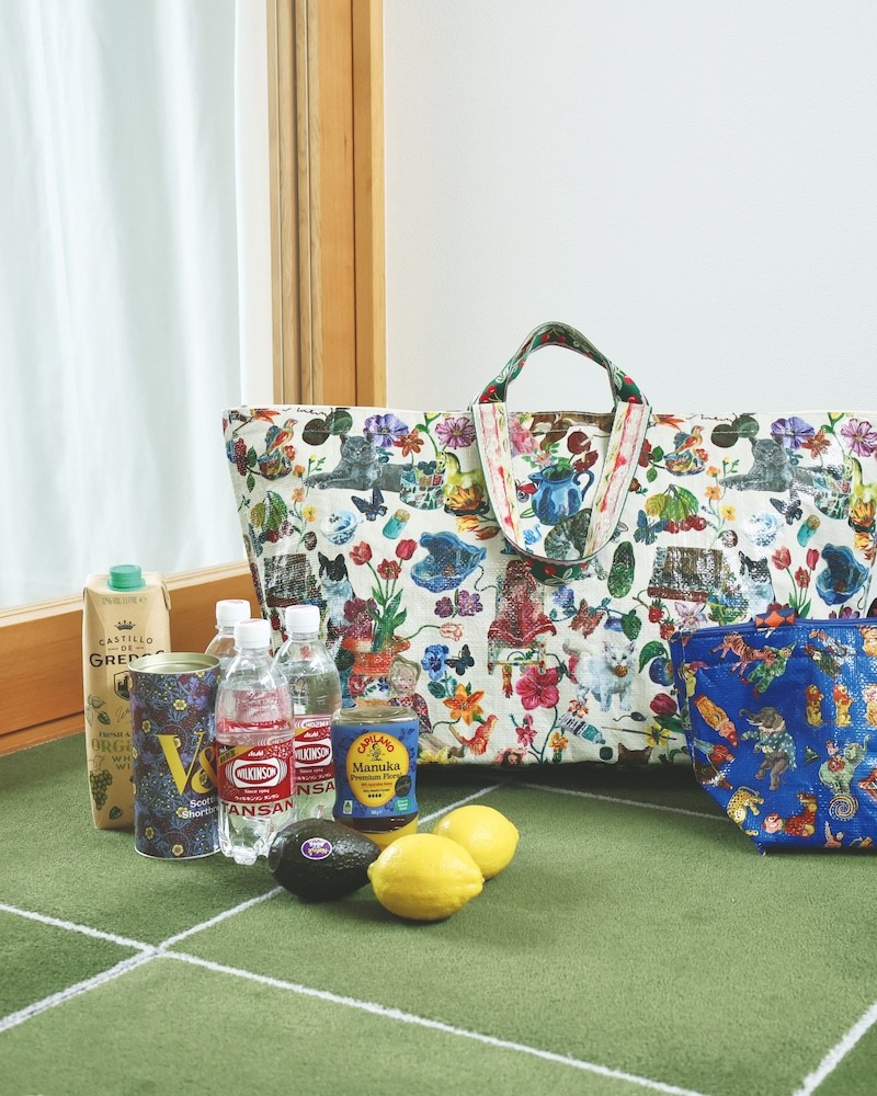 Nathalie Lete Keep cool bag L Cats（ナタリーレテ保冷バッグ）