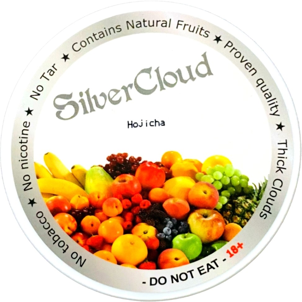 Silver Cloud Hojicha 50g ノンニコチンフレーバー,Silver Cloud（シルバークラウド） シーシャ・水