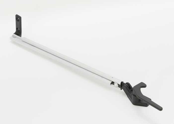 【#242044】トレーラー用ウィンドステー　R=280右