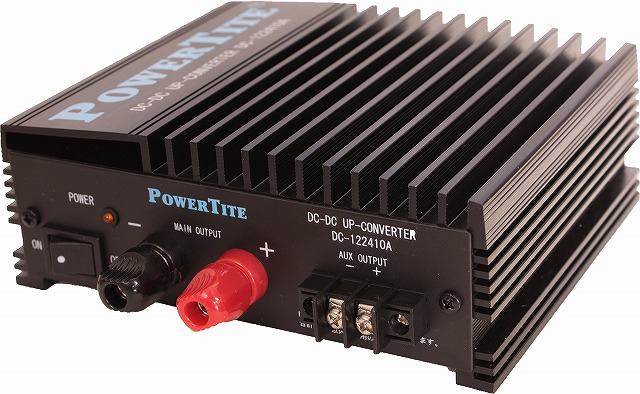 DC UPコンバーター 12V→24V 10A