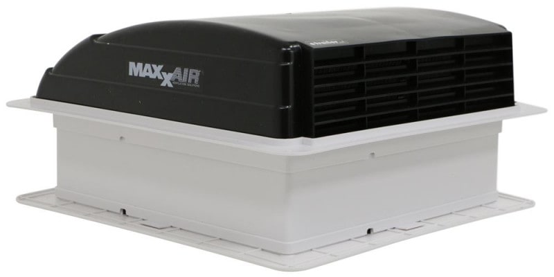 MAXXAIR MINI VENT DELUXE ブラック 12V MAXXAIR マックスエアー ベンチレーター用