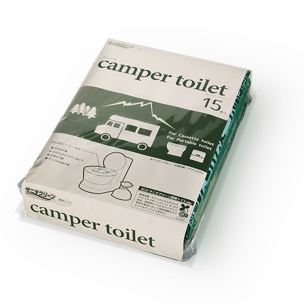 144114】Camper Toilet 15枚入りセット