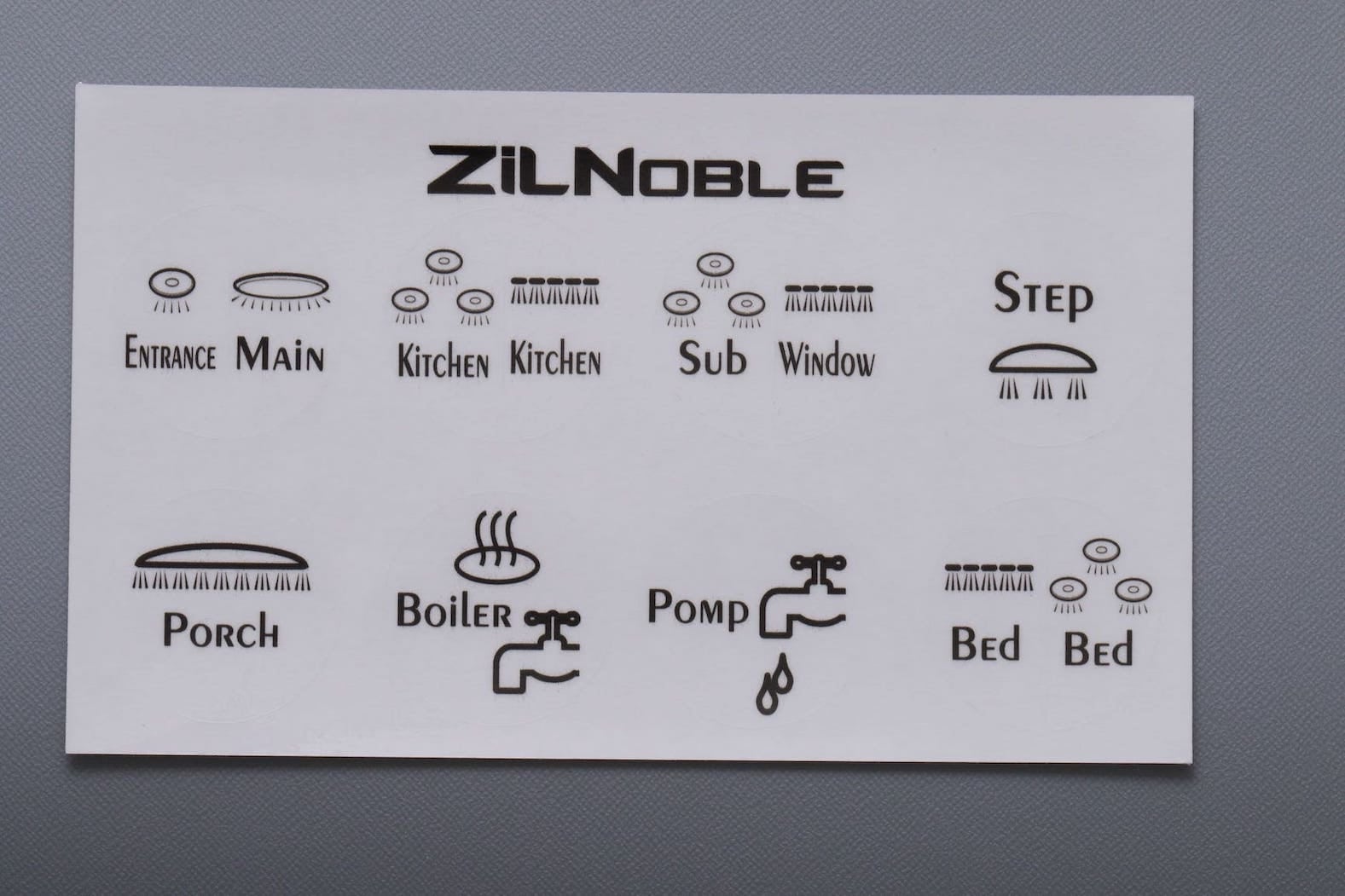 182045】スイッチシール ZIL-NOBLE用【2024年途中まで】 〈在庫限り〉