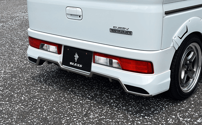 BLESS エブリイ ワゴン(DA17W）リアアンダースポイラー