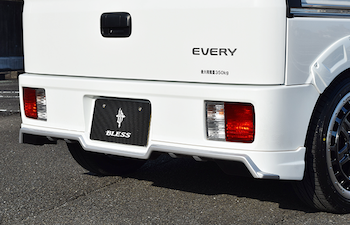 BLESS エブリイバン（DA17V) リアアンダースポイラー