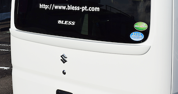 ワイパーレスリアゲートスポイラー エブリイバン(DA17V) BLESS