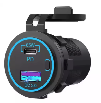 172229】埋込 Dual USB TYPE-C & TYPE-A