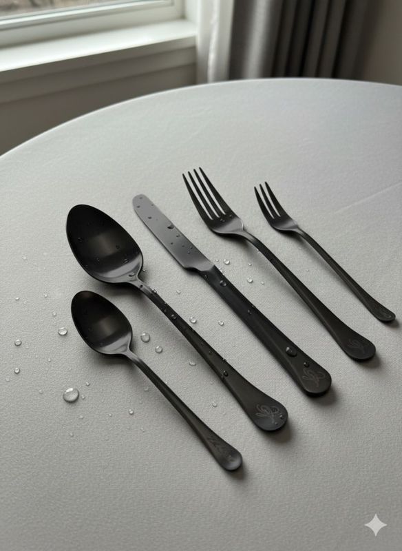 LUX Collection Cutlery Noir-�륯�����쥯����� ���ȥ�꡼�Υ��-