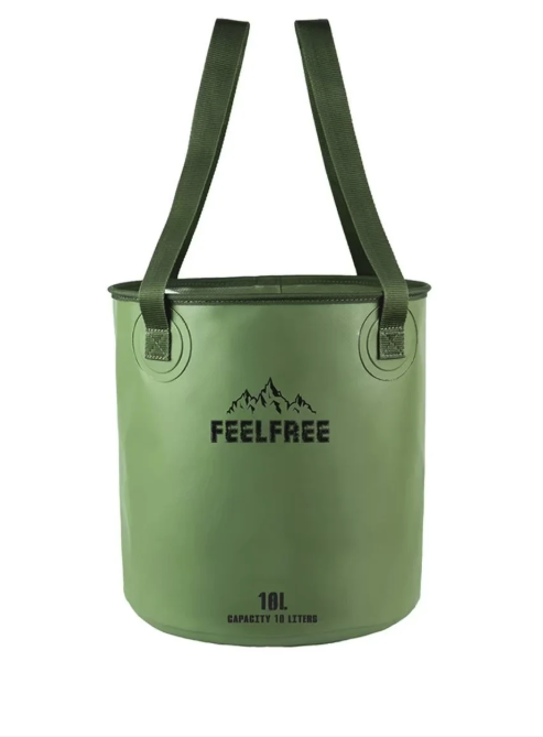 FOLDABLE WASH BASIN 10L 折りたたみバケツ１０L FEELFREE  フィールフリー