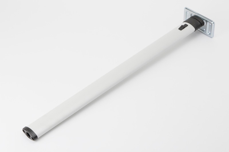 テーブルサポートピラー 675mm グレー