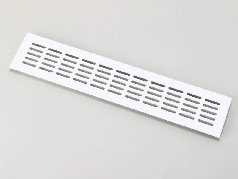 ベンチレーター アルミ White400×80