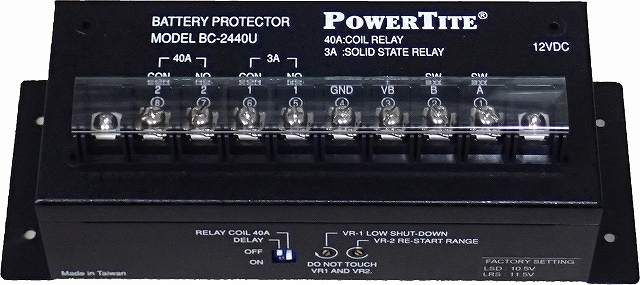 【＃194005】バッテリープロテクター 12V40A用