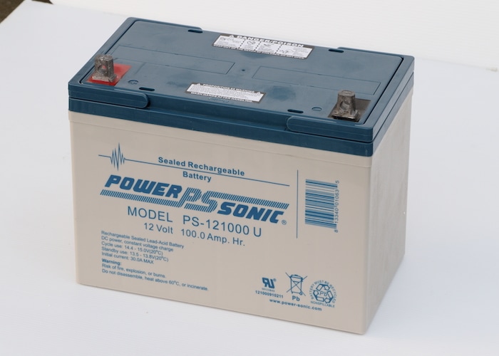 【＃201041】パワーソニック ディープサイクルバッテリー　PS-121000