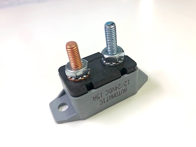 サーキットブレーカー 12/24V 15A