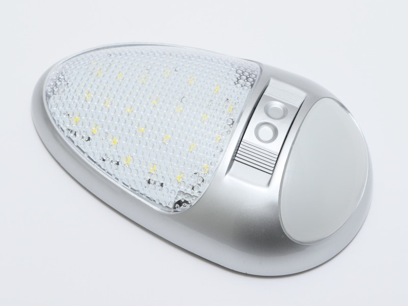 シーリングランプ 24LED+5W シルバー