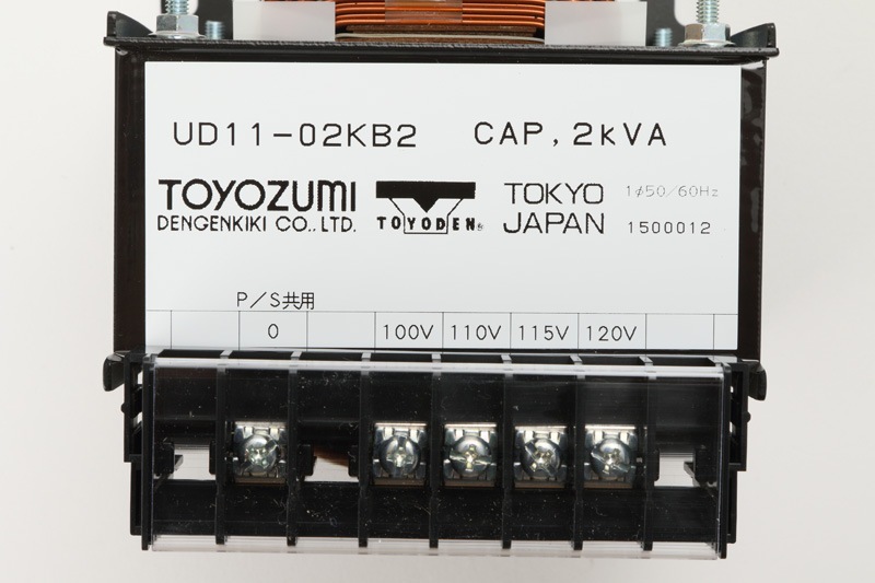 トランス 2kW 100V-120V