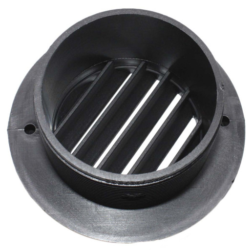 温風吹出口45°(60mm 黒色) Webasto ベバスト