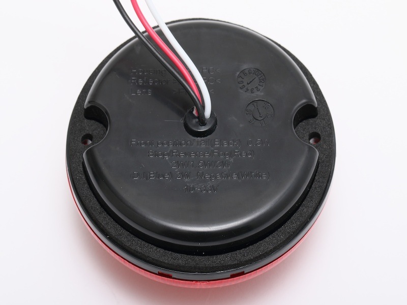 a様 211068】LED丸形テールランプ（ストップ／スモール）