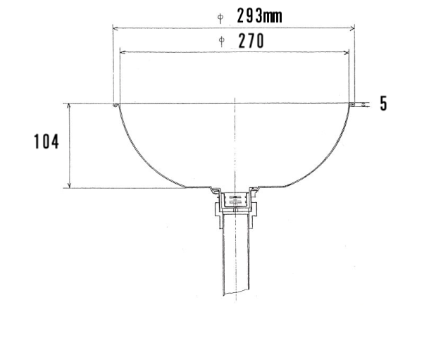 丸型シンク SH-250cp