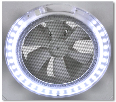 �ڡ�034118��MAXXAIR MINI VENT DELUXE �֥�å�  12V