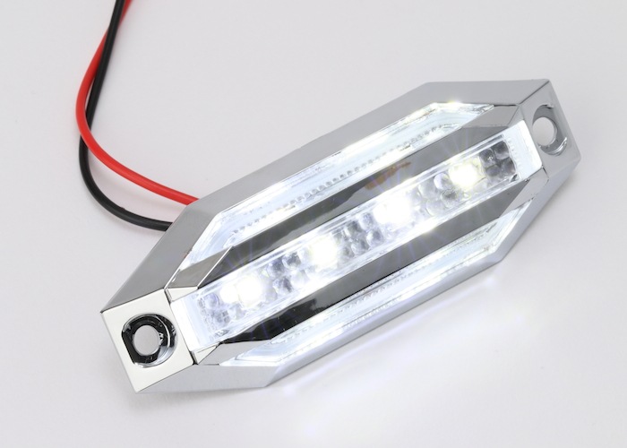 241183】スリム流星路肩灯12V/24V8LED
